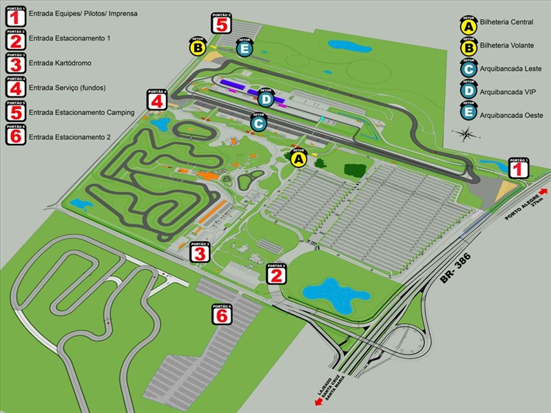 lay out velopark